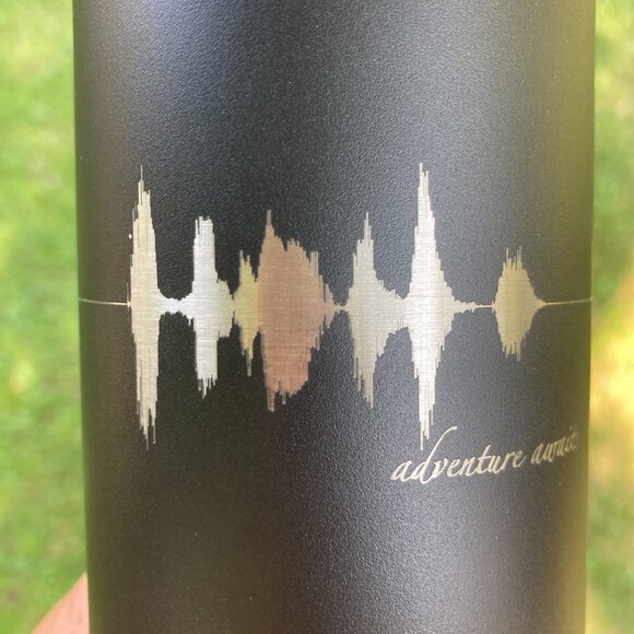 Adventure Awaits Soundwave 22oz Water Bottle - Picture 10 of 12